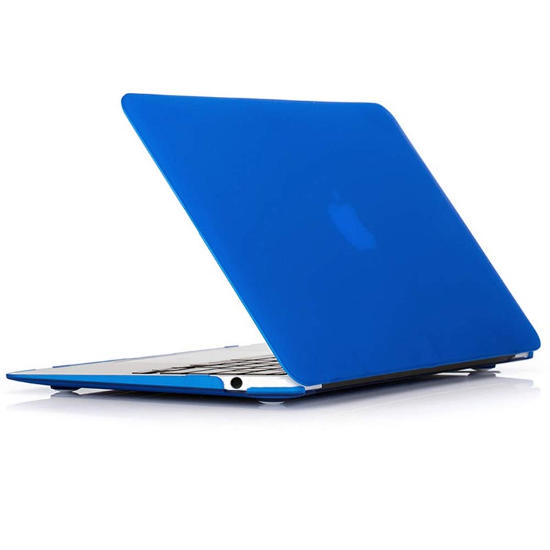 Ruban Compatible with MacBook Air 13 Inch A2337 (M1) / A2179 / A1932 (2021 2020 2019 2018 Release) - Snap On Hard Shell Case Cover for MacBook Air 13 Retina Display with Touch ID (Blue) - Image 1
